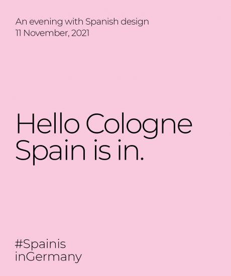 An evening with Spanish design (Cologne)
